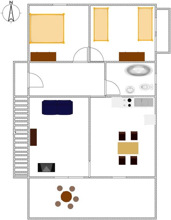 Apartment Bise Rogoznica  Eksteriør billede
